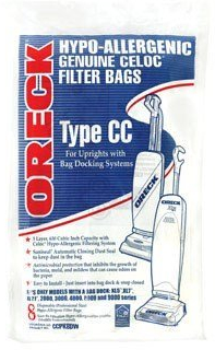 Oreck Vacuum Bag Type Cc Fits Oreck Bagged 8 / Pack by ORECK