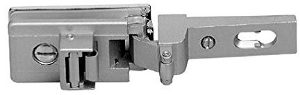 CERNIERA PER VETRO IN METALLO PRESSOFUSO CON MOLLA DI RITORNO ART. CF01024 FINITURA DORATO
