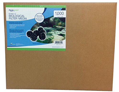 Aquascape BioBalls Biologische Filtermedien für Fischteich, Wasserfall und Garten, Contractor Pack, 1000 Stück | 56014