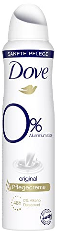 Dove Deodorant Spray Original Deo ohne Aluminium schützt 48 Stunden vor Körpergeruch 150 ml 1 Stück
