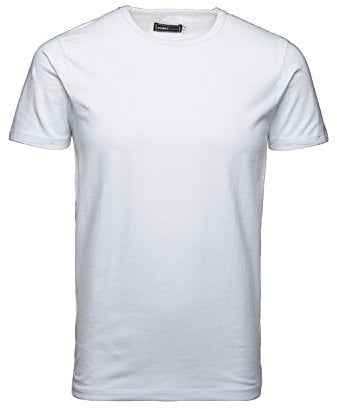 Jack & Jones Basic Crew Neck Short Sleeve Men's T-Shirt - White - S