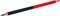 Pelikan 810845 Buntstifte (dünn, dreieckig) 1 Stück zweifarbig rot und blau