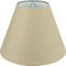 Wogati® Lampenschirm | verschiedene Größen & Farben | Farbe: Beige/Größe: M | E27 | Baumwolle | Lampenschirm Stehlampe + Lampenschirm Hängelampe + Lampenschirm für Tischlampe