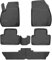 Walser XTR Gummi Fussmatten Auto für Opel Zafira Tourer C (P12), 7 Sitze 2011-Heute, 100% passgenaue Auto Fußmatten, robuste Universal Fußmatte Auto, Gummimatten Auto, Auto Fussmatten Gummi