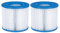 Poolfilter Pool Filter für Swimming Pool Whirlpool - Typ D Typ A/C Typ I - Filterkartuschen Kartuschenfilter für Poolpumpe - Filterkartusche für Swimmingpool - Papierfilter Wasserfilter (2, Typ D)