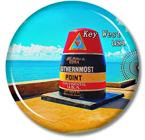 USA Key West Magnet Kühlschrankaufkleber 5,7 cm