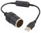 Adattatore da USB a accendisigari da 5 V USB a 12 V Presa Femmina Convertitore Cavo Adattatore Per Accendisigari Auto Registratore di Guida DVR Dash Camera GPS