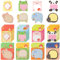 32 Stück Tier Sticky Notes Set, Selbstklebend Haftnotizen Niedlich Haftnotizen Klebezettel, Cartoon Haftnotiz Anmerkungstabs, Geformt Notizzettel Klebend für Schülergeschenke Zuhause Büro Schule