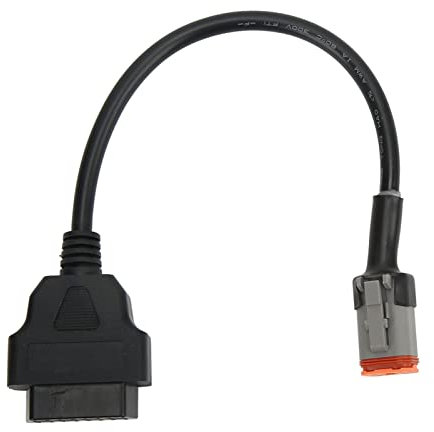 OBD2-Diagnosekabel für Motorrad, 4-polig auf 16-polig, 12-24 V