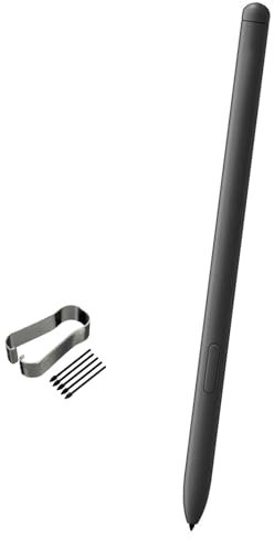 Galaxy Tab S6 Lite S Pen di ricambio per Samsung Galaxy Tab S6 Lite (EJ-PP610) Stylus Touch S Pen (NoBluetooth) + punte di ricambio, colore grigio Oxford