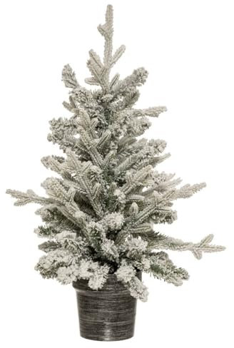 FEERIC LIGHTS & CHRISTMAS - Albero di natale ghiacciato 70 cm in vaso