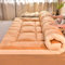 HUMAJORY Japanische Bodenmatratze, Extra Dicke Futon-Bodenmatratze Futon-Matratze, Faltbare Bodenbett-Campingmatratze(Bronze,90x200cm)