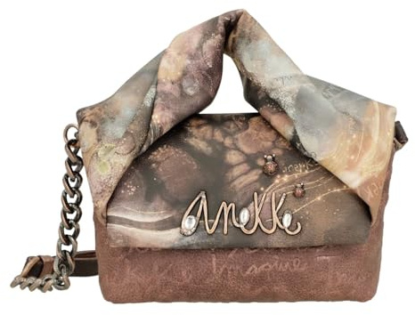 Anekke Umhängetasche, mit Klappverschluss, 20/12/7 cm, Zubehör und Accessoires für Damen, Mehrfarbig