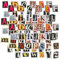 LOREC 208 Stück Selbstklebende Buchstaben Aufkleber Vintage Sticker Vinyl Klebebuchstaben Wetterfest Alphabet Aufkleber Selbstklebende Buchstaben Nummern Aufkleber für DIY Scrapbook Grußkarte-3