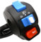 PPWIALL Motorrad blinkerschalter Motorrad Roller Moped 7/8 Linker Lichtschalter Hupe Blinkersteuerung Mit 22mm Lenkerrohr 8 Drähte Mit Bremshebel Motorrad-Kontrollschalter
