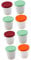 Amosfun 1 Juego Taza De Helado Pequeño Congelador Almacenamiento Recipiente Envases De Helado Hielo Tarrinas Para Helados Heladera Tazas De Postre Pp Contenedor De Helado Páginas 4 Piezas