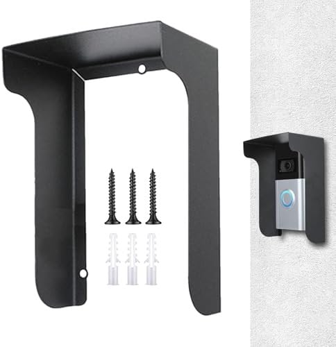 Ring Faceplate for Doorbell | Large Ring Doorbell Accessories | Visual Anti-Glare Precise Long-Lasting Replacement Accessories for Outside Door Holiday