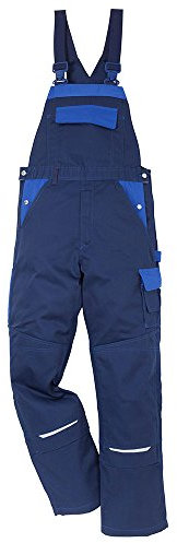 Kansas Icon Arbeitshosen Latzhosen Service Industrie 2-873, Farbe:marine/kornblau;Größe:156