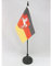 AZ FLAG - Tischflagge Niedersachsen - 15x10 cm - Niedersachsen Tischfahne 10 x 15 Cm - Flaggen