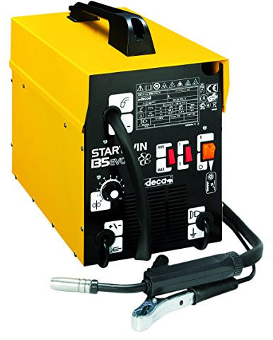 Saldatrice a Filo Deca STARTWIN 135 EVO Gas - No Gas 230 V completa di cavi + bobina di filo animato da 0.9 mm 200 gr omaggio