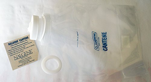 Nalgene Faltflasche aus PE - 3 L, Deckel Weiss