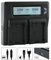 SK LCD Dual Doppel Akku Ladegerät für Pentax D-Li109 DLi109 passend zu Pentax K-2 K-30 K-50 K-70 K-500 K-R K-S1 K-S2 KP
