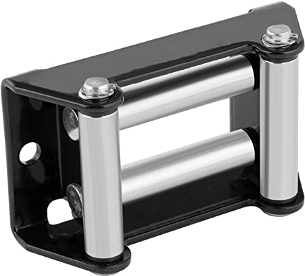 MSW Rollenfenster Seilfenster Seilführung für Seilwinden PROMOUNT RS 2000/3500 (4 Führungsrollen Ø 15,6 mm, Zugleistung 2.000-3.5000 lbs, Lochabstand 109 mm)