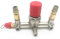COMOK Double Outlet Tube Alloy Pressure Valve Switch Air Compressor Fittings Regulator Manifold Accessories
