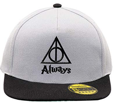 BroiderStudio Always Triangle HP Black Grau/Schwarz Hut Flacher Gipfel Verstellbar Snapback Unisex Original Bestickte Urban Logo Mütze