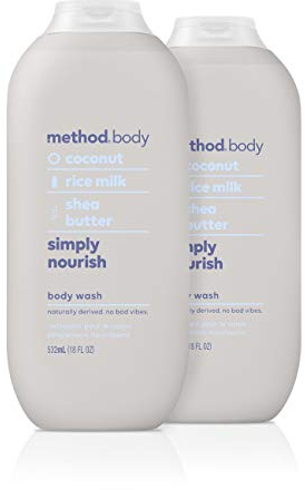Method Body Wash Simply Nourish Körperwaschmittel, 532 ml, 2 Stück
