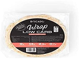 BOCADO WRAPS LOW CARB high protein 320gr.