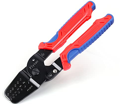 Flytuo Pince à sertir et micro connecteur pour bornes et connecteurs JAM, Molex, Tyco, JST AWG24-12