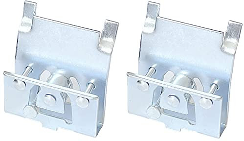 Cutelec 2pcs Cord Lock Mechanism for 2 High Profile Horizontal Wood or Faux Wood Blinds Venetian Blind Cord Lock