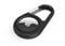 Secure Holder with Carabiner for Airtag - Black, valigetta