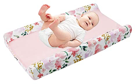 LICHENGTAI Coperchio Fasciatoio Super Soft, Materasso per Culla con Tessuto Stretchy, Pannolino Infantile Baby Nursery 81 x 41 x 13cm