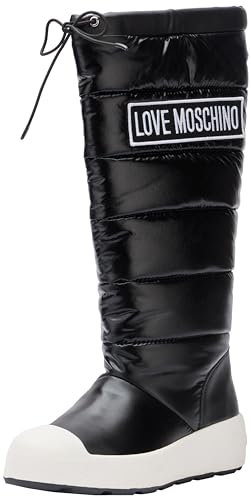 Love Moschino Stivali Donna, Nero, 35 EU