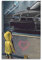 KWID Auto-Poster BMW E36 M3 Sportauto Rennauto Leinwand Wandkunst - Dekorative Malerei für Moderne Familie Schlafzimmer Dekor - 30 x 45 cm