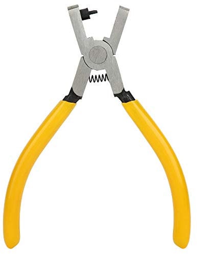 Watch Hole Punch Plier Yellow Eyelet Leather Band Strap Link Belt Hand Repair Tools Shoe Strap Hole Punch 1mm Belts 22 * 8 * 1 Srliya