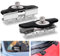 Biqing Voiture Capot Lumière Braket,Universel Acier Inoxydable LED Support de Lumière de Travail Hors Route Support de Montage de Lampe