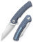 TRIVISA Klappbares Taschenmesser für EDC Männer,3.66 S35VN Stahlklinge Outdoor Camping Survival Wandern Messer mit Kugellager Drehpunkt,Lynx-03g