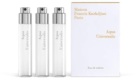 MAISON FRANCIS KURKDJIAN Aqua Universalis Eau de Toilette Refills, Unisex (3x11 ml)
