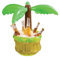 Aufblasbare Palme Getränkekühler, 68 cm Aufblasbare Palme Kühler, Getränkehalter Pool, Hawaii Deko Schwimmende Bar für Pool, Palme Aufblasbarer Getränkehalter, Deko Gartenparty
