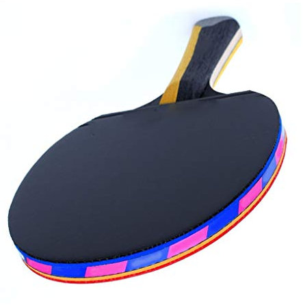 Pingpong-Schläger Pingpong-Schläger Pingpong-Schläger Carbon Floor Professional Grade Racket Single Shot mit Schläger und Geschenkverpackung Tischtennisschläger Tischtennis-Schläger-Set