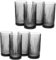 Queensway Home & Dining Elysia Coloured Glasses Set Premium 355ml & 450ml Whiskey Tumblers, Vintage Cut Design Dishwasher Safe, Ideal for Cocktails, Water or Gifts Set of 4/8