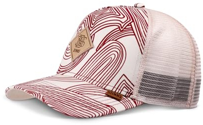 Djinns - MA Pattern (beige) - Trucker Cap Meshcap Hat Kappe Mütze Caps
