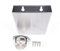 Bottle Opener Wall Mounted with Cap Catcher Bin Stainless Steel Beer Bar Accessories