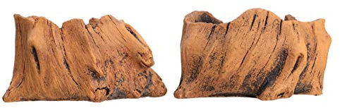 GAROZATION 2pezzi Fioriera Cemento Retro Per Piante Grasse Da Decorazione Creativa Per Casa e Ufficio Design Unico Stile Vintage Leggera e Resistente Per Interni Ed Esterni