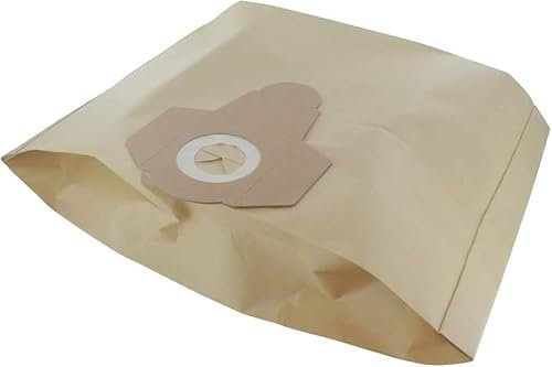 Vacuum Cleaner Paper Bags, 20L Wet & Dry Compatible with Clarke & Draper VB181, Pack of 5
