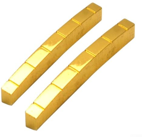 Upgrade Your Guitar with a Brass Nut Slotted Design for Telecasters