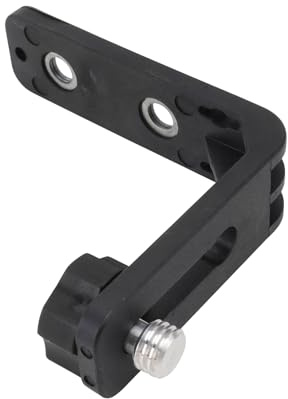 Ciieeo L-Shaped Wall-Mounted Level Meter Bracket with Strong Magnetic Adsorption, 5/8 Inch Support Rack for Suspended Level Meter Use in Construction and Electrical Work